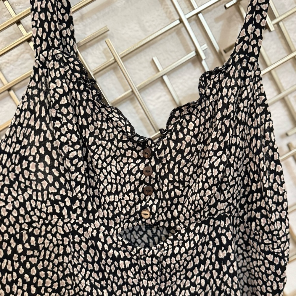 Intimately Free People ‘Make It Happen’ Button Down Cut out Slip Dress - Picture 4 of 4